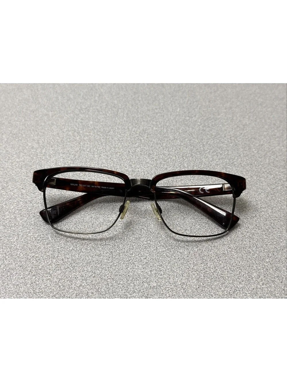 Maui Jim Kawika MJ 257-16C Sunglasses Frames Havana 54[]18-140 **FRAMES ONLY**